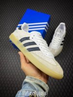 170 B支持放店 公司级阿迪达斯三叶草Adidas Originals Sambae 桑巴舞系列绅士德训足球风百搭低帮休闲运动板鞋 货号:Jh5633 尺码: