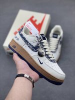海外限量发售 公司级Nike Air Force 1 '07 Low 空军一号 低帮 运动鞋 休闲鞋 折边针车 工艺难度大 原楦头原纸板 原装鞋盒 定制五金配件