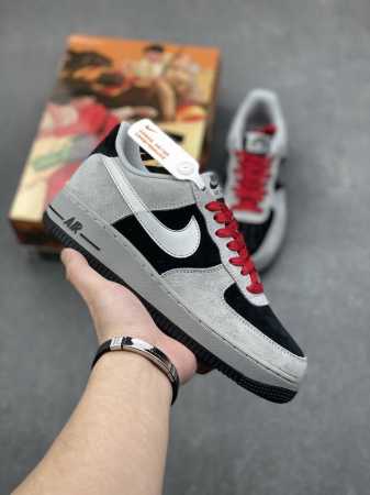 海外发售 创意定制联乘 漫画著作阿基拉 主人公 公司级 Akira×Nike Air Force 1 Low ’07 铁雄 麂皮 满天星配色 空军一号低帮休闲板 - 点击图像关闭