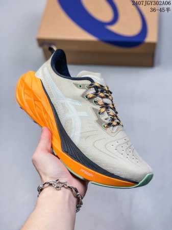 Asics Novablast 4 轻量跑鞋 低帮轻量透气缓震休闲运动跑步鞋 采用单丝纤维网布鞋面材质 鞋口圈柔软反绒皮材料 全新eva与obc混合发泡中底 外 - 点击图像关闭