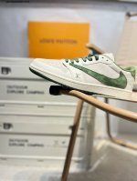 公司级头层皮Lv X乔丹Air Jordan 1 Low Aj1低帮系列篮球鞋 官方同步配色 原装级产物 #拒绝公底 立体鞋型 细节完美 高清洁度Xz1268
