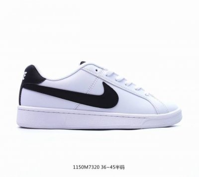 耐克 Nike 男女鞋秋季court Royale Ac运动鞋休闲鞋板鞋 百搭小白鞋，焕新演绎元年款设计，塑就复古网球风范。鞋款承袭简洁线条、经典系带系统和醒目