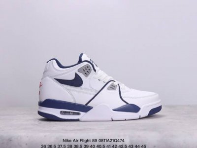nike Air Flight 89 ”哈士奇“ 新贵萌宠 将经典 Air Jordan 3 和air Jordan 4元素融为一体。 正确鞋舌立体电绣 原厂数
