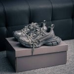 核心私 Balenciaga 3Xl 巴黎世家十代帆布系带低帮走秀复古老爹鞋半拖 配套套现全码福利开炸 长期补货价格一步到位 市场中端王者 欢迎对比 实力大厂成