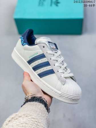 阿迪达斯adidas Originals Superstar 贝壳头经典百搭休闲运动板鞋 高密度eva发泡软缓震中底拉帮工艺 尺码：35-44半 编码：12Jg - 点击图像关闭