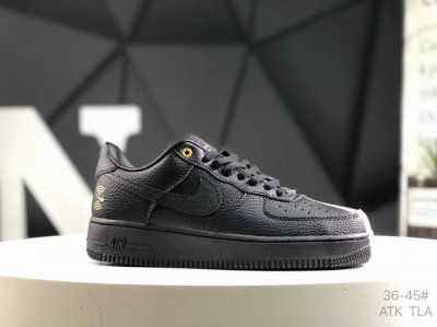 nike Air Force 1 Low 07 黑棕 原楦头原纸板 打造纯正低帮空军版型专注外贸渠道 原盒配件 原厂中底钢印、拉帮完美 货号：Dx6034 00