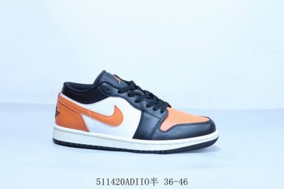 乔丹Air Jordan 1 Low Aj1 乔1低帮复古文化休闲运动篮球鞋 货号 553558-081 511420Adiio半 36-46