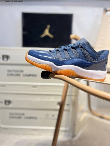 air Jordan 11 Retro Low Concord Aj11代迈克尔 乔丹低帮运动文化篮球鞋Fv5104 Qm7101436#36-46