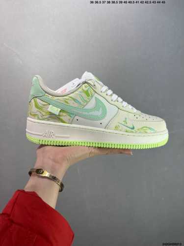公司级Nike Air Force 1 Low “Night Gun Hole” “暗夜枪孔”空军一号低帮休闲运动板鞋 幽冷的月光洒在寂静的街道上，斑驳的树影犹
