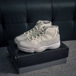 核心私 Air Jordan 11 Metallic Silver Aj11作为 Air Jordan 正代中的热门系列，Air Jordan 11 可以说牵动