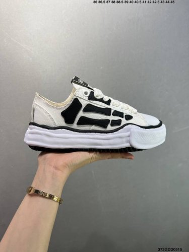 公司级余文乐挚爱单品 复古溶解风 日本概念时装设计师三原康裕品牌Mmy Maison Mihara Yasuhiro Original Sole Canvas