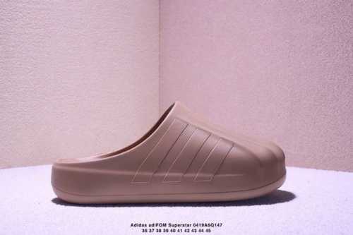 Adidas阿迪达斯Adifom Superstar 贝壳头休闲凉拖鞋 Xm0419Q147