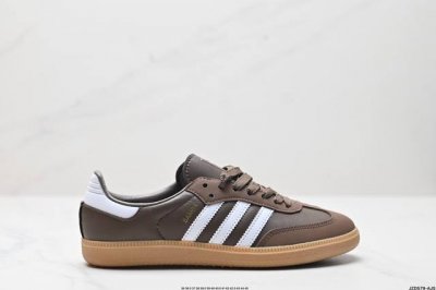 公司级阿迪达斯三叶草adidas Originals Samba Og 桑巴舞系列绅士德训足球风百搭低帮休闲运动板鞋 货号:Ie9122 尺码:36 36.5