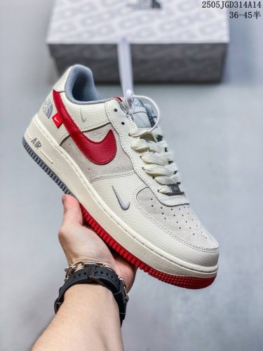 联乘著名户外品牌 北面The North Facex耐克 Nike Air Force 7 Low空军一号经典低帮百搭休闲运动板鞋 Dm6868 047 码数：