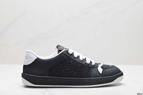 290 公司级Gucci Distressed Screener Sneaker 古驰小脏鞋系列 官方同步 绿盒版本 海淘代购指定专供经典原型复古百搭做旧小脏板