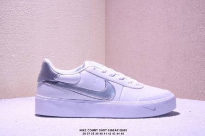 nike 纯原新款Court Shot白黑迷你小勾复古低帮百搭情侣板鞋Fq8146-104 Xm0508Q805