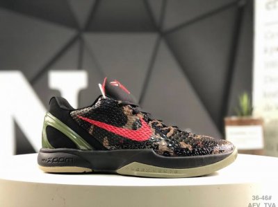 180 Mf Nk Zoom Kobe 6 Protro 科比六代 Gigi 主攻中端市场 全套原纸板楦头开发 确保原汁原味 完美呈现版型 一比一鞋头弧度高度鞋