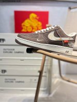 北面 X Nk Air Force 1'07 Low 空军一号低帮休闲板鞋 #定制皮料 原楦原纸板 纯正空军版型 高清洁度 内置全掌气垫Ch6336 Aa777