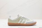真标阿迪达斯三叶草adidas Originals Samba Vegan桑巴舞系列绅士德训足球风百搭低帮休闲运动板鞋 货号:Ld2056 尺码:36 36.5
