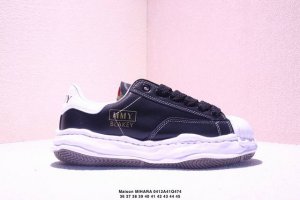 余文乐挚爱单品 复古溶解风 日本概念时装设计师三原康裕品牌Mmy Maison Mihara Yasuhiro Original Sole Canvas Low