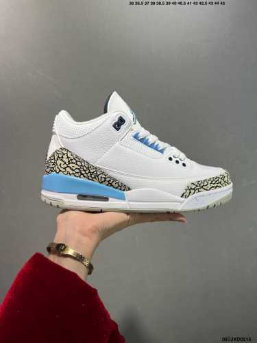 公司级Air Jordan 3 Retro Aj3 乔3 复古休闲运动文化篮球鞋。 首次使用经典传神Jump Man Logo 并创新使用后掌可视气垫。清爽有余