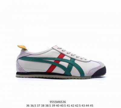 Onitsuka Tiger Mexico66 Paraty Slip-On 亚瑟士鬼塚虎一脚蹬经典休闲帆布鞋。虎爪造型的logo，鞋身稳定包裹系统支撑鞋身。鞋
