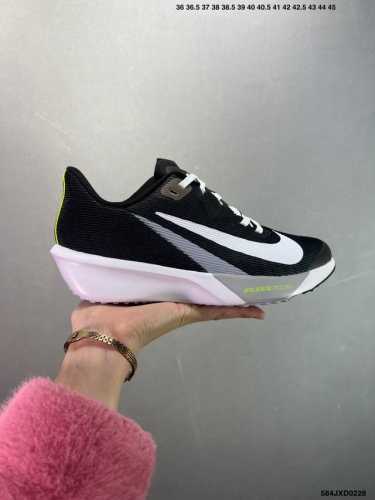 Nk Zoom Rival Fly 4 耐克超弹轻盈跑步鞋 Fv6040-101 #鞋款搭载 Flyknit 材料 打造出众弹性 易于穿脱。采用React技术