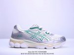 Asics 亚瑟士 男女鞋真标半码制，升级原楦原纸版开发，采用牛剖革组合网眼布鞋面材质，后跟和前掌嵌入GEL胶缓震,轻质发泡材料组合耐磨橡胶外底又一双 鞋圈黑马