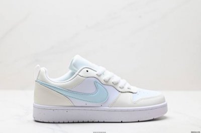 真标耐克 Nike Court Borough Low 低帮百搭透气休闲运动板鞋 经典耐用的设计 兼顾舒适脚感和出众风范 演绎匠心之作 结构性的支撑贴合感结合复