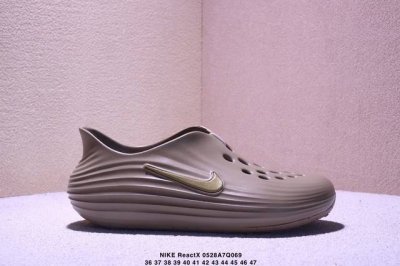 简介 耐克 Nike Reactx Rejuven8 沙滩鞋 柔软回弹耐磨透气凉拖鞋 25夏季新款轻便透气洞洞鞋外穿休闲运动鞋 Hv5060-002 采用质感柔