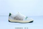 210 Gucci/古驰 经典款双G条纹女鞋复古做旧脏脏鞋老花小脏鞋板鞋 货号 43194A36 G0 9094 310690Aduoi 35-45