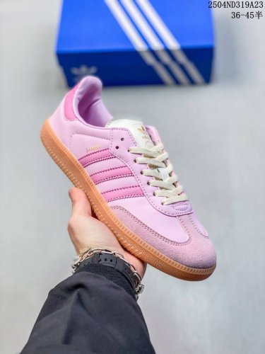真标带半码 阿迪德训36-45带半码出货 货号:Js4091 新配色 粉色 编码：04Nd319A23