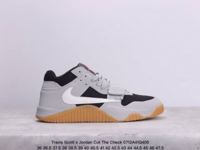 公司级travis Scott X Jordan Cut The Check Aj1 乔1倒勾魔术贴 时尚篮球鞋 Dr9317-467全新系列在鞋面上加入了魔术