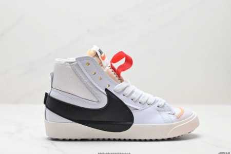 公司级nk Blazer Mid ‘77 Jumbo 经典百搭中帮开拓者休闲运动板鞋 真硫化铝楦制作 原厂布料拼接 独家裁片完美鞋型 台湾进口软感荔枝头层皮 原 - 点击图像关闭