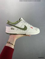 公司级Nike Sb Dunk Low 斯图西联名 解构抽绳鞋带 纯原大厂出品 极力推荐 原装头层材料 独家版型蒸餾加工 帶來的是更好的视觉和脚感体验 大厂纯原