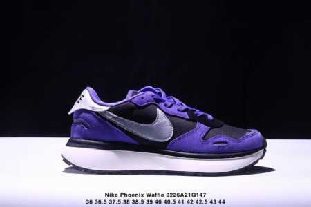 Nike Phoenix Waffle 华夫50周年系列华夫复古休闲运动慢跑鞋 后跟Tpu独家4块滑块模具 夏季热门款 网面透气休闲跑步鞋 尺码：36 36.5 - 点击图像关闭