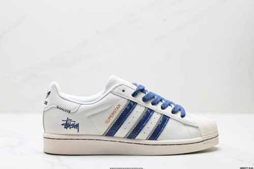 公司级阿迪达斯Adidas三叶草 Originals Superstar贝壳头’Diy’系列低帮经典百搭休闲运动板鞋 原装头层材料 用料绝不含糊 独家版型蒸餾加