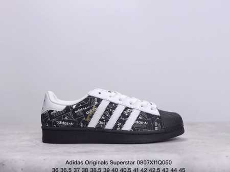 adidas Originals Superstar 全新配色 贝壳头休闲板鞋 独家控货 平台正单 全鞋百分百原材料 全鞋电脑针车 Logo针车间距针数原版一致 - 点击图像关闭