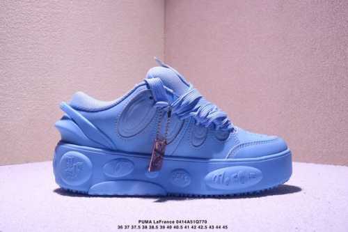 公司级Puma Lafrance Sky Blue 彪马 舒适百搭 防滑耐磨 低帮 篮球鞋 货号:310872-01 尺码:36 37 37.5 38 38.5