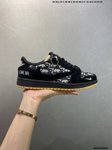 公司级Nike Air Jordan 1 Low 定制配色 定制Aj联名-高端定制 低帮复古文化板鞋 #定制鞋盒 大厂纯原品质出货 超高清洁度 皮料切割干净无任