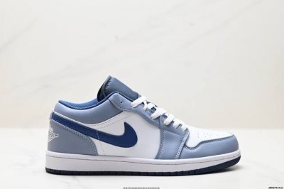 真标Nike Air Jordan 1 Low Aj1乔1低帮休闲板鞋 同步官方配色 官方货号:553560-414 Size:36 36.5 37.5 38