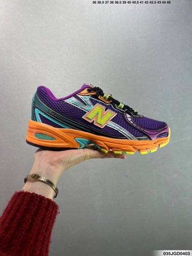 公司级新百伦中古跑鞋 New Balance 740系列新百伦 潮流男女运动鞋 Nb740跑步鞋透气鞋复古潮鞋 货号:U740Gr2 尺码:36 37 37.5