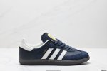 真标阿迪达斯三叶草Adidas Originals Samba Og 桑巴舞系列绅士德训足球风百搭低帮休闲运动板鞋 货号:Id2056 尺码:36 36.5 3