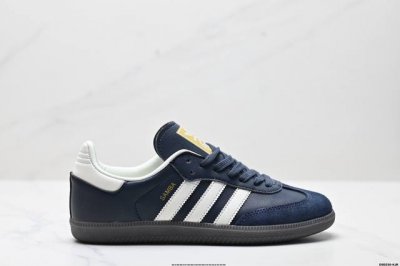 真标阿迪达斯三叶草Adidas Originals Samba Og 桑巴舞系列绅士德训足球风百搭低帮休闲运动板鞋 货号:Id2056 尺码:36 36.5 3