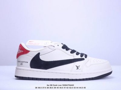 海外爆款限量发售！公司级 Nike SB Dunk Low“LV联名 米黑暴力熊” 夜光 周年高端定制 低帮休闲板鞋 定制鞋盒 大厂纯原品质出货 超高清洁度 皮