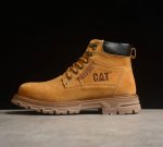 CAT卡特 户外工装轻底中帮休闲马丁靴系列 广东大厂品质 全新工艺升级 全鞋真牛皮材料 大底到五金都是代工厂原材料制作 同原版固特异永不开胶工艺 好货不杀猪 首