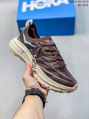 hoka One One Satisfy Running Mafate Trail 低帮缓震户外登山功能鞋 1168450 Cwtm 码数 36 36.5 37
