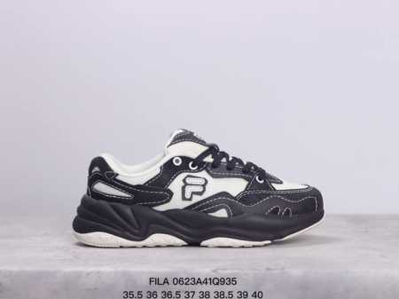 斐乐fila Fila斐乐 新款复古百搭运动板鞋 35.5-40半 Xm0623Q935 - 点击图像关闭
