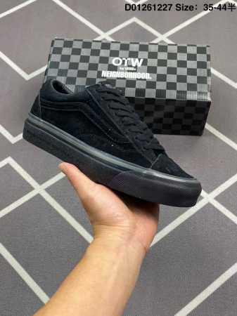 Vans 万斯 正确原装铝楦数据楦型版本官方新色，万斯Style 36 经典低帮帆布休闲运动硫化滑板板鞋 编码：D01261227 Size:35～44 - 点击图像关闭