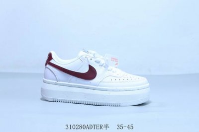160 耐克 Nike Court Vision Alta 厚底开拓者小白鞋 休闲鞋 板鞋 运动鞋 310280Adter半 35-45